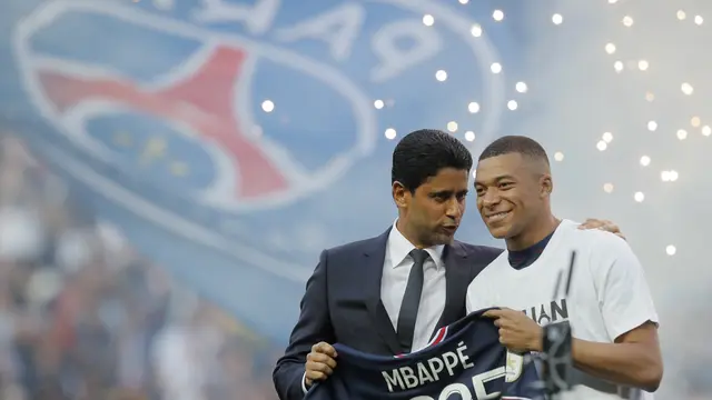 Foto: Bertahan di PSG Dan Cetak Hattrick, Kylian Mbappe Buat Real Madrid Murka
