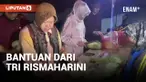 Tri Rismaharini Masak Untuk Seribu Pengungsi Banjir Lahar Dingin