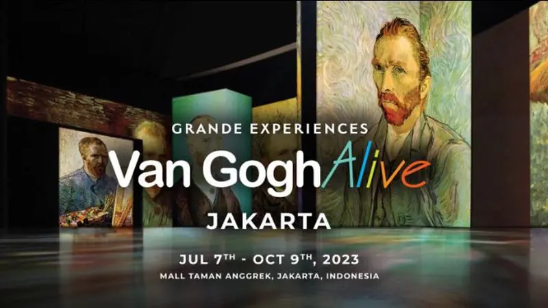 Pameran Van Gogh Alive Hadir di Jakarta Mulai 7 Juli 2023, Susul Singapura dan Bangkok
