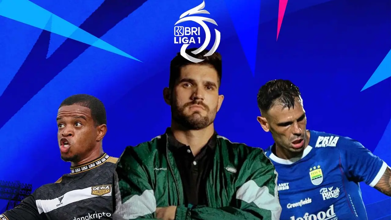 BRI Liga 1 - Alex Martins, Alan Bernardon, Tyronne del Pino