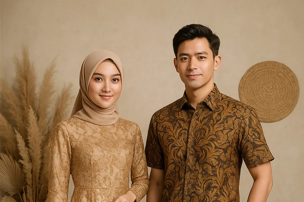 Inspirasi Baju Kondangan Couple Terbaru 2025