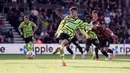 Hasil itu menjadi modal bagus jelang menghadapi Manchester City. (Robbie Stephenson/PA via AP)