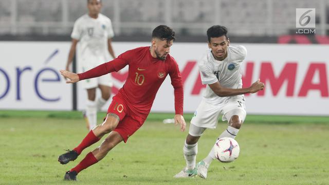 Timnas Indonesia Unggul Atas Timor Leste di Piala AFF 2018
