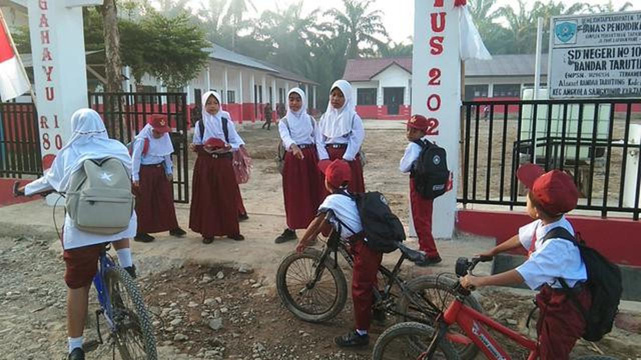 Kondisi SD di Sumut pasca-banjir: Anak-anak Telah Kembali Bersekolah