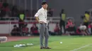 <p>Pelatih kepala Timnas Indonesia, Shin Tae-yong saat laga putaran pertama Kualifikasi Piala Dunia 2026 Zona Asia menghadapi Brunei Darussalam di Stadion Utama Gelora Bung Karno (SUGBK), Kamis (12/10/2023) malam WIB. (Bola.com/Abdul Aziz)</p>