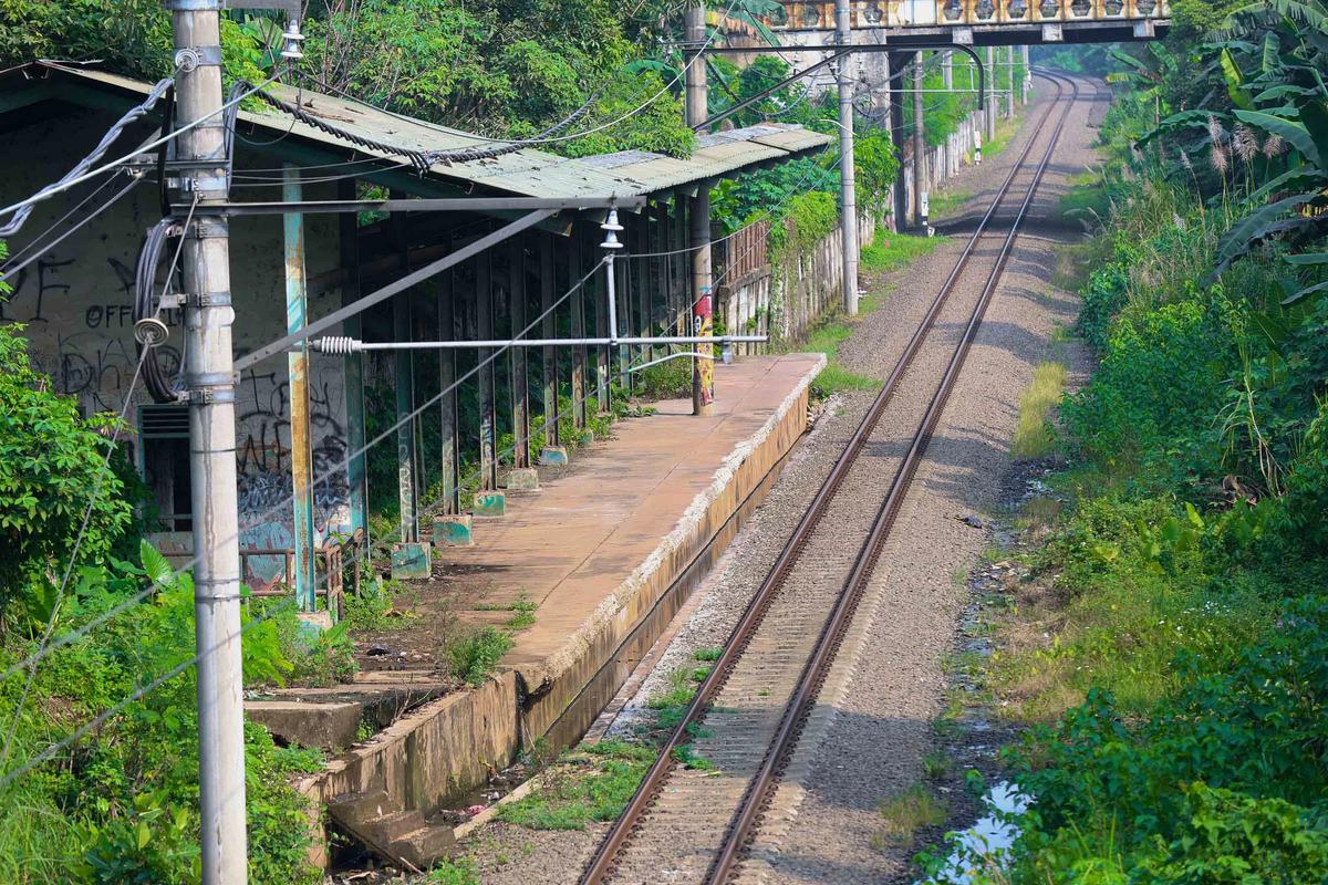 FOTO: Stasiun Gunung Putri Menanti Aktivasi Kembali di Jalur Nambo