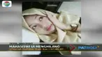 Hilangnya mahasiswi tersebut bersamaan dengan kasus hilangnya uang kemahasiswaan.