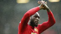 3. Romelu Lukaku (Manchester United) - 7 Gol. (AFP/Oli Scarff)