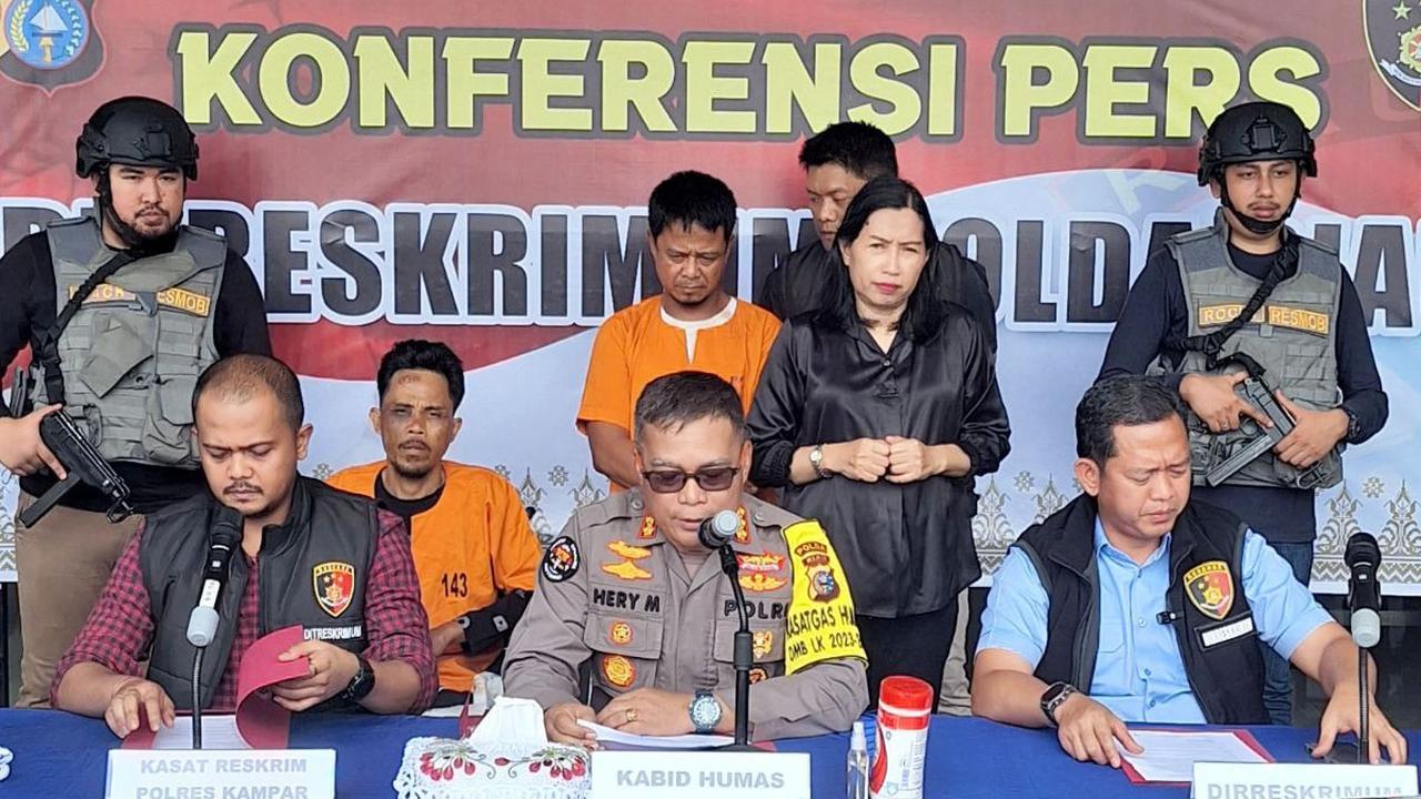 Tembak Tauke Sawit, Perampok Sadis di Kampar Rampas Rp742 Juta