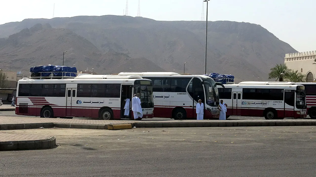Bus Jemaah Calon Haji