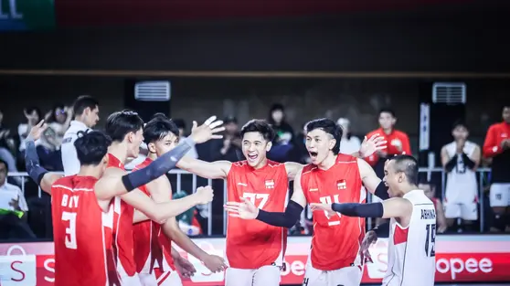 Jadwal Siaran Langsung Timnas Voli Putra Indonesia Vs Kamboja Hari Ini