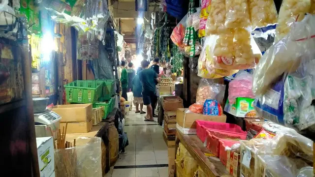 Harga Pangan Pasar Kebayoran Lama, Senin (10/8).
