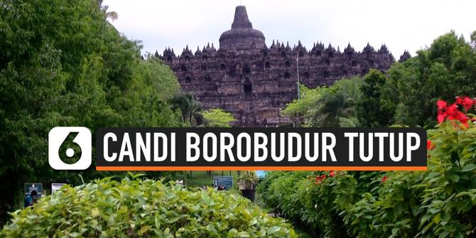 VIDEO: Covid Melonjak, Candi Borobudur Ditutup