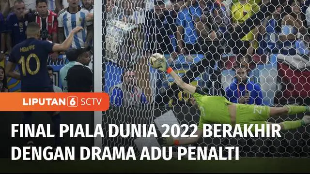 Laga Argentina vs Prancis berakhir imbang hingga berlanjut ke babak tambahan waktu. Masih imbang, laga ditutup drama adu penalti.