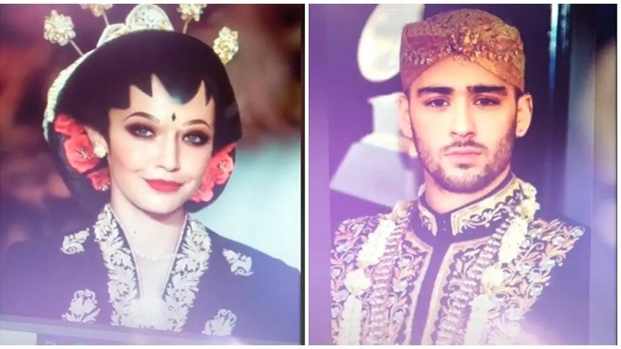 Editan Foto Zayn Malik dan Gigi Hadid Jadi Pengantin Jawa Ini Bikin Geleng Kepala