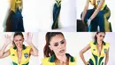 Gaya makeup sempurna dan tampilan ponytail berhasil ditampilkan secara chic oleh Bruna. (Foto: Instagra,/ Brunabiancardi)