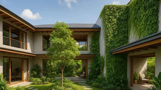 Model Rumah Agar Tidak Panas/Ilustrasi gambar oleh AI