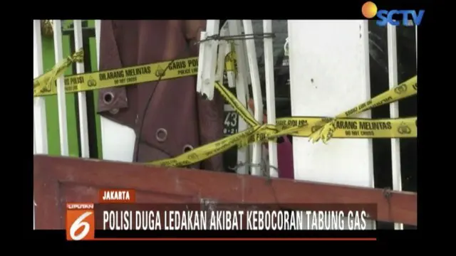 Polisi Selidiki Penyebab Tabung Gas Meledak di Cengkareng