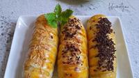 Roti pisang coklat keju (Sumber: resepmamiku.com)