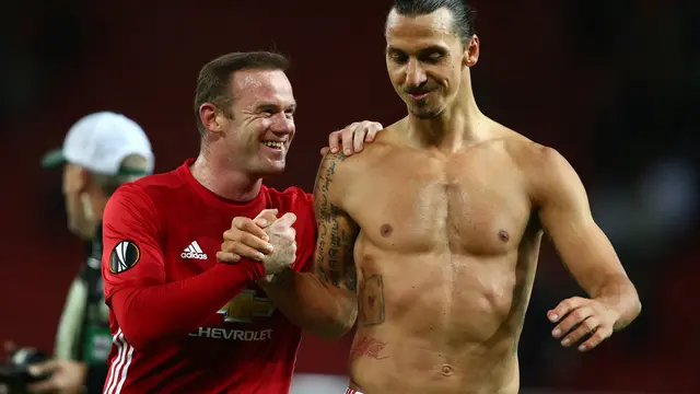 Ibrahimovic dan Rooney