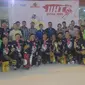 Batavia Demons juara Indonesia Ice Hockey Tournament usai kalahkan tim Singapura (Liputan6.com/Defri Saefullah)