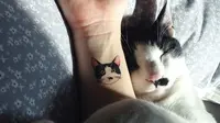 Tato kucing (Sumber: Instagram/soltattoo)