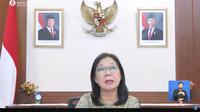Deputi Gubernur BI, Filianingsih Hendarta menjelaskan mengenai perkembangan QRIS dalam konferensi pers RDG BI Agustus 2025, Rabu (20/8/2025). (Liputan6.com/Tira)