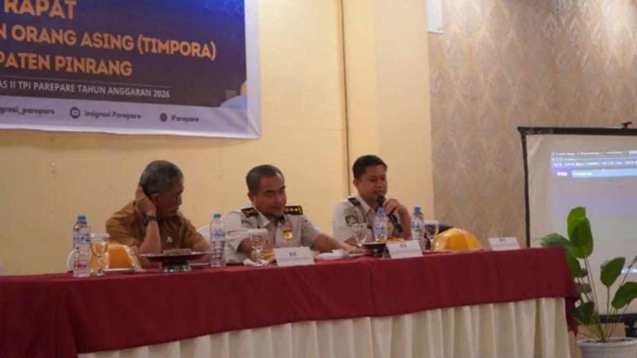Imigrasi TPI Parepare Perkuat Koordinasi Pengawasan Warga Asing