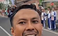 Viral Momen Pria Ikut Maraton 42 KM, Lari Santai Dapat Sorakan Suporter Bak Pemain Bola