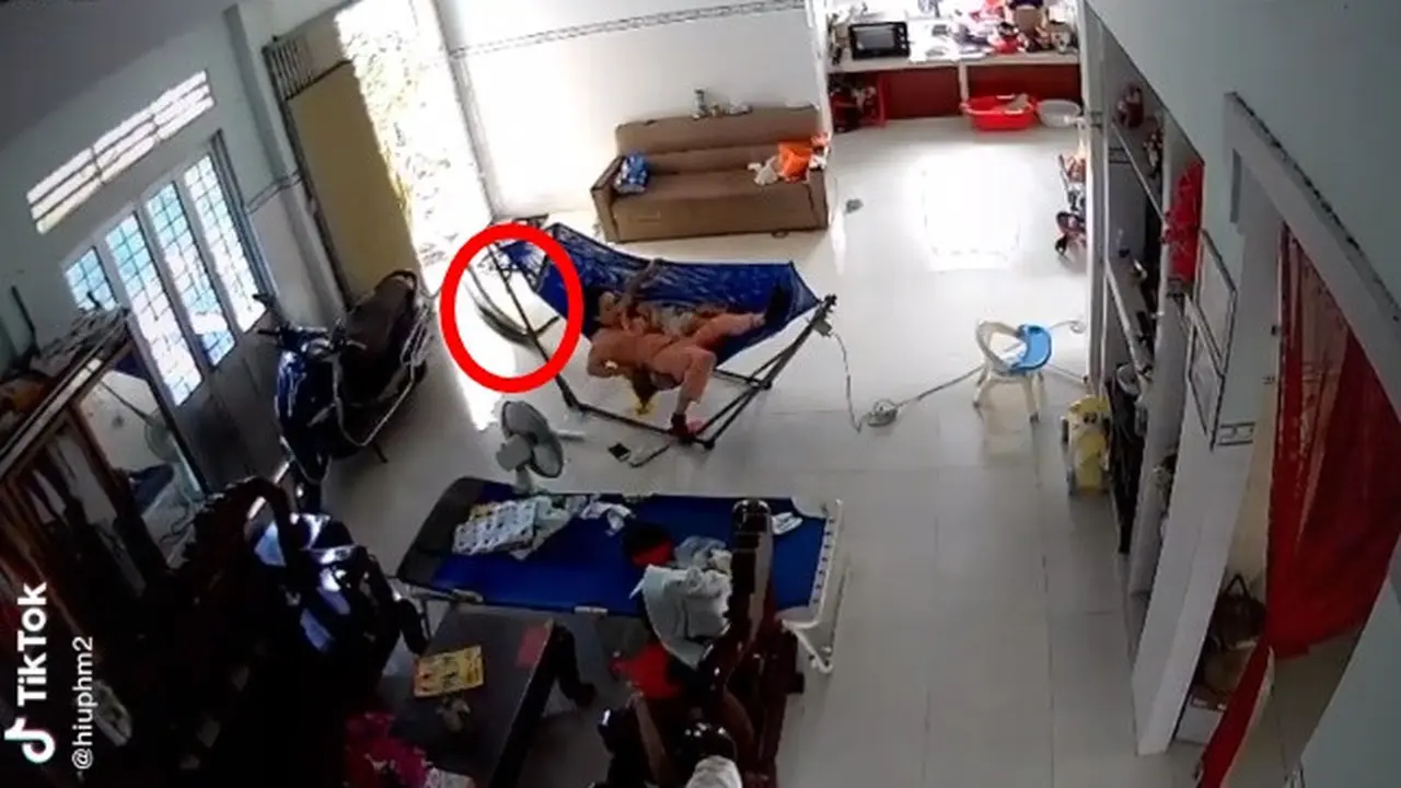 Viral, Video Ular Masuk ke Rumah Ini Dekati Ibu yang Mengasuh Bayi