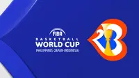 FIBA - Ilustrasi Logo Piala Dunia FIBA 2023 (Bola.com/Adreanus Titus)