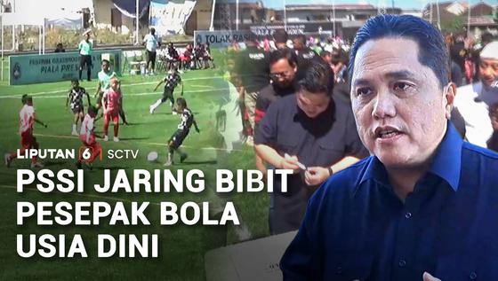 PSSI Jaring Bibit Pesepak Bola Usia Dini