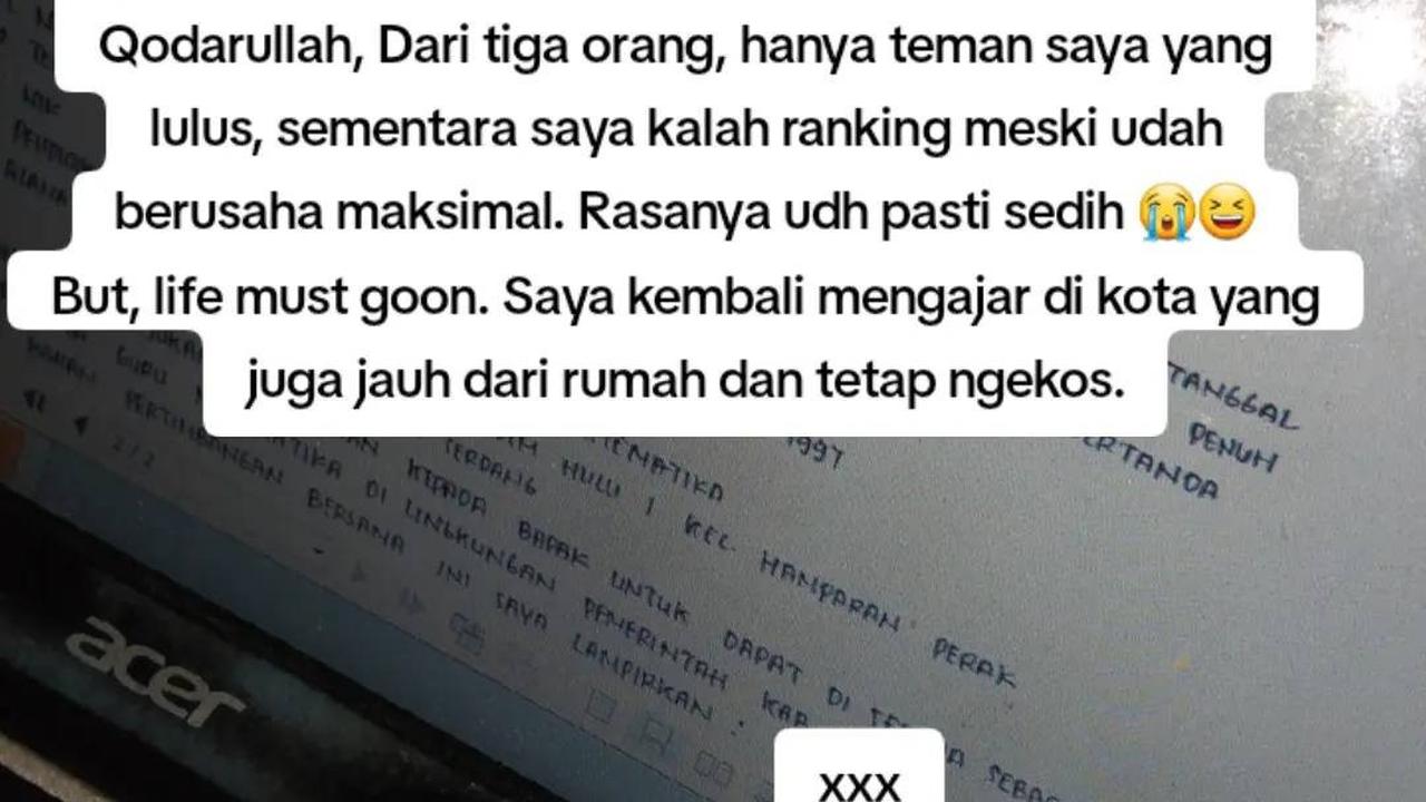 Tak Menyerah, Wanita Ini Bagikan Pengalamannya Pasca Gagal dari Tes CPNS