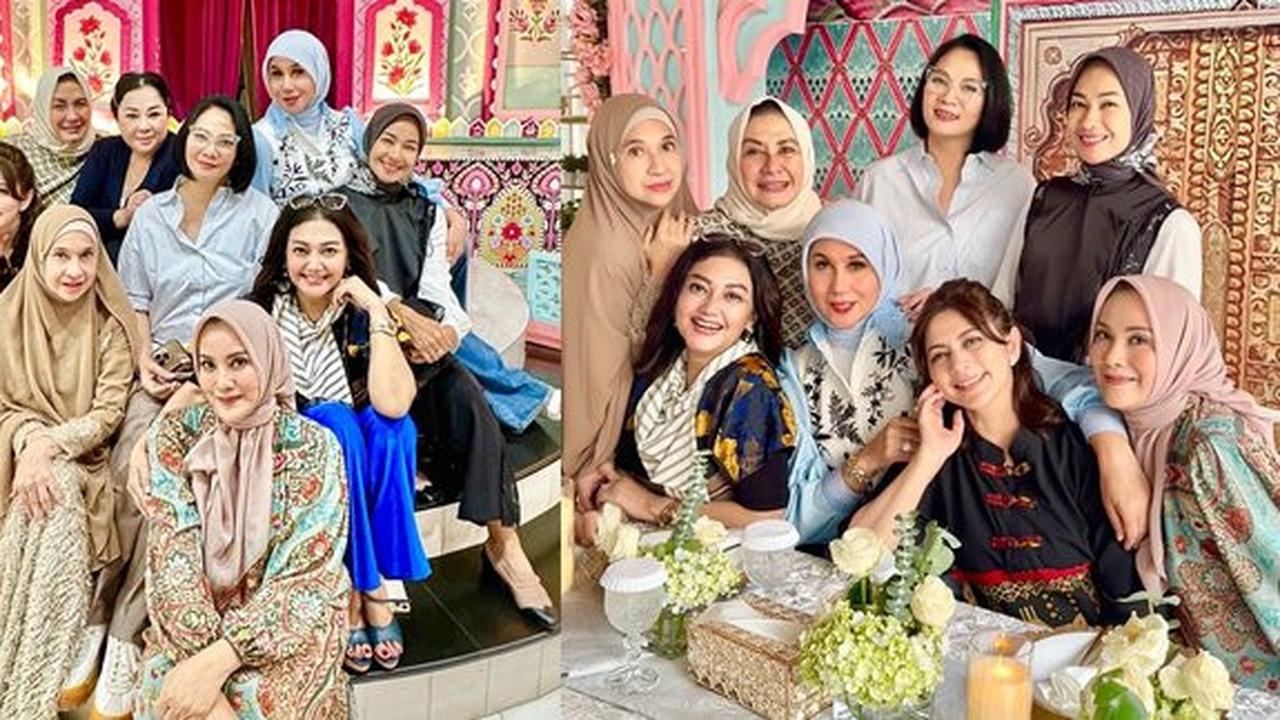 Tetap Cantik dan Awet Muda, Intip Potret Reuni Artis Lawas Dari Dian Nitami Hingga Bella Sahapira  yang Sahabtan Selama 24 Tahun