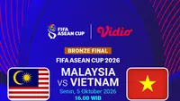 FIFA ASEAN Cup 2026 Bronze Final - Malaysia vs Vietnam: Momentum Kebangkitan dari Kedua Tim di Vidio