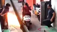 Ibu Bonceng Anak di Koja Dilempar Molotov