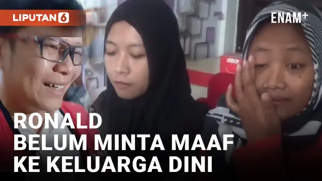 Keluarga Dini Sebut Ronald Tannur Belum Pernah Datang ke Rumah dan Meminta Maaf