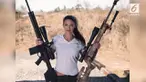 Deretan foto-foto anggota militer cantik AS, Lauren Victoria Young.
