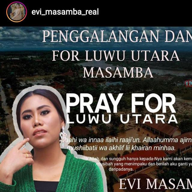 Evi Masamba Jual Mobil Pribadi Demi Bantu Korban Banjir Bandang