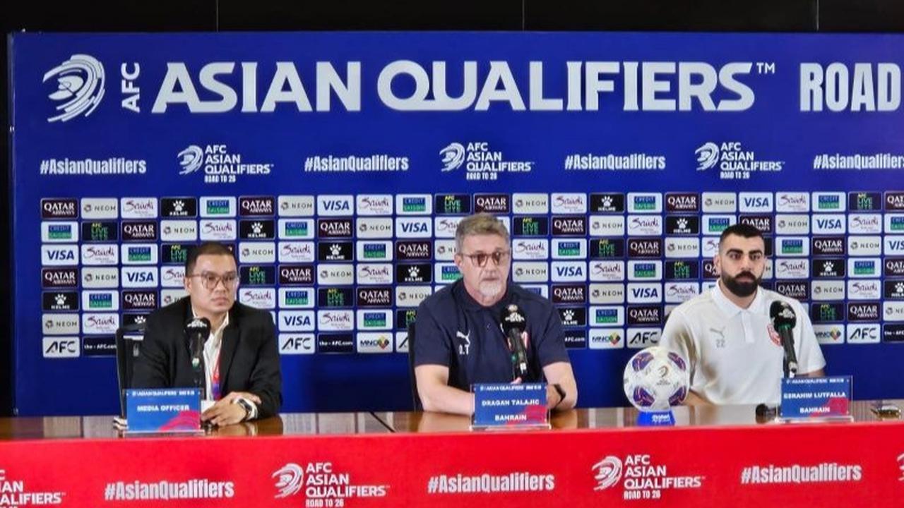Pelatih Bahrain Bungkam Soal Pertandingan Terakhir kontra Indonesia, Fokus Hadapi Laga di GBK