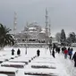 Ini merupakan rekor intensitas salju tertinggi dalam 28 tahun terakhir di Istanbul. Kota negara Timur Tengah lain juga diselimuti salju.