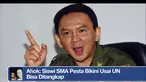 Daily TopNews malam hari ini akan menyajikan berita seputar Ahok yang angkat bicara tentang pesta bikini siswi SMA usai UN. Bagaimana pendapat gubernur Jakarta tersebut? Tonton videonya yuk.
