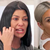 Hubungan Kim Kardashian dan Kourtney Kardashian tak baik di KUWTK. Mereka pun membawa panasnya pertengkaran mereka ke Twitter. (eonline.com)