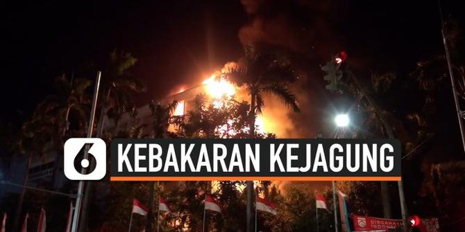 VIDEO: Kebakaran Gedung Kejagung RI, Mahfud MD Pastikan Dokumen Perkara Aman
