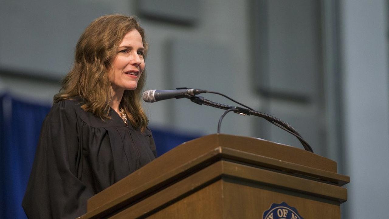 Amy Coney Barrett dilaporkan menjadi pilihan Presiden AS Donald Trump untuk mengisi jabatan hakim MA.