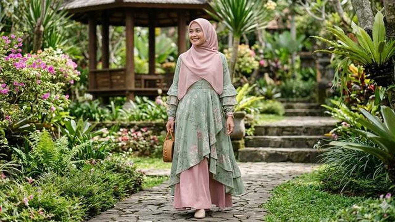 7 Model Gamis Katun Jepang Kombinasi Terbaru, Desain Stylish dan Nyaman
