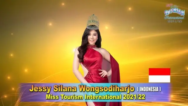 Jessy Silana sabet gelar Miss Tourism International 2021