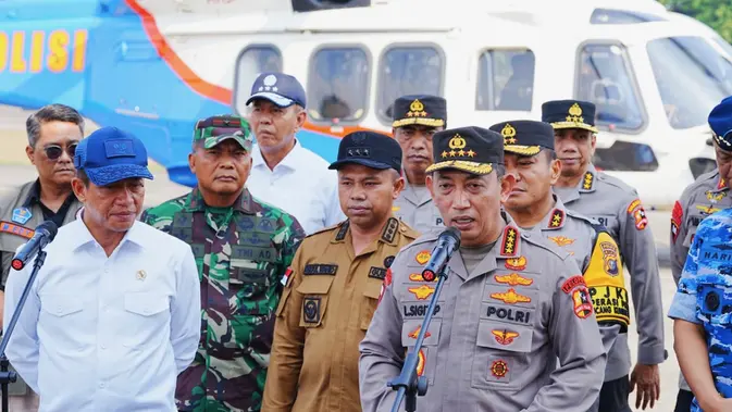 Kapolski načelnik položil temeljni kamen za 20 centrov za prehrano v Lampung