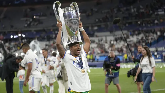 Foto: 5 Amunisi Brasil yang Berperan Raih Gelar Liga Champions ke-14 Bagi Real Madrid Musim 2021 / 2022