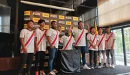 Skuad Poco Star siap tempur di ajang FFWS 2023, mereka berambisi membawa pulang gelar juara. (Bola.com/Hery Kurniawan)